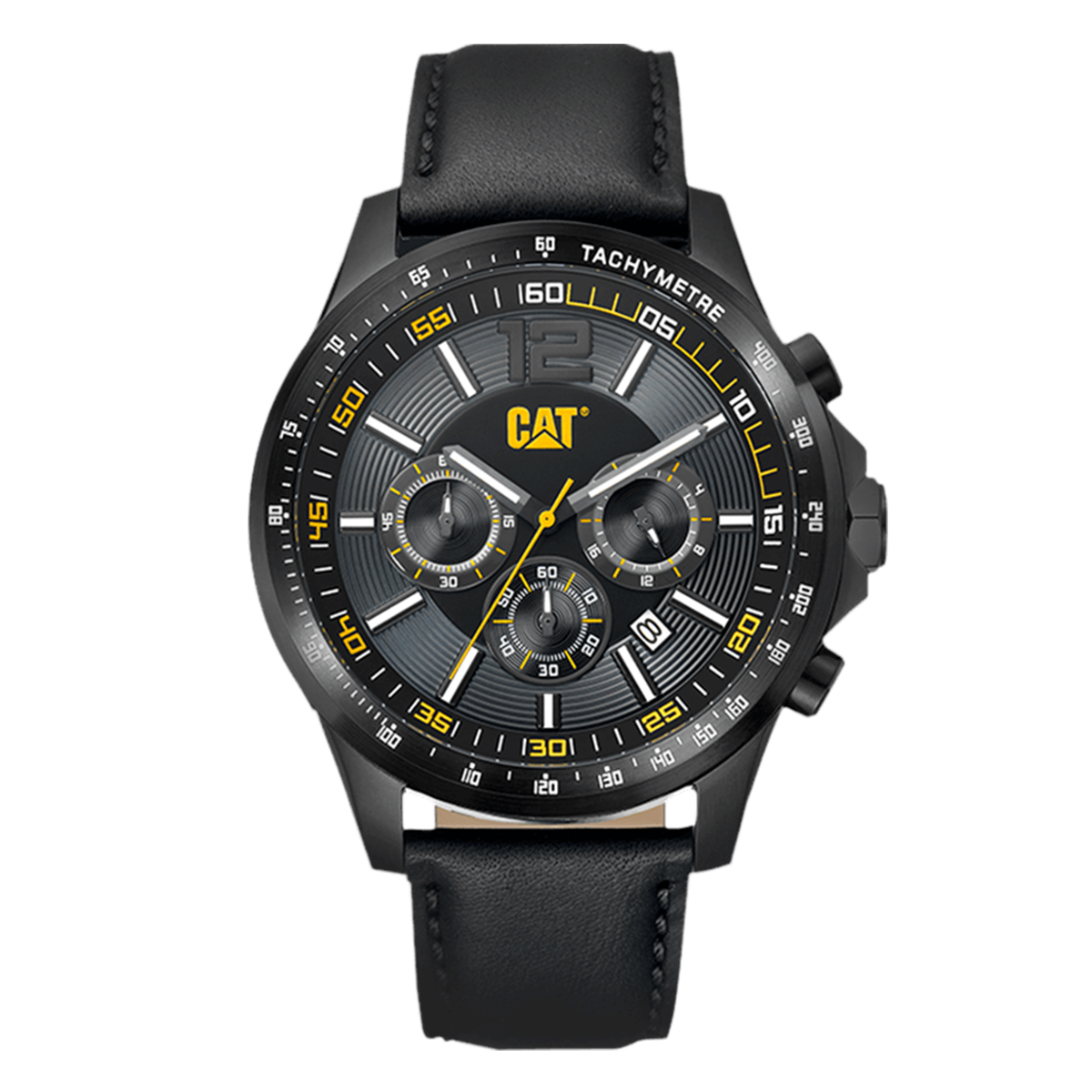 MONTRE CAT HOMME M.FONCTION CUIR
